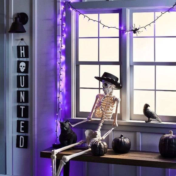 NWT 350 count incandescent mini string lights purple Halloween Christmas - Picture 2 of 9